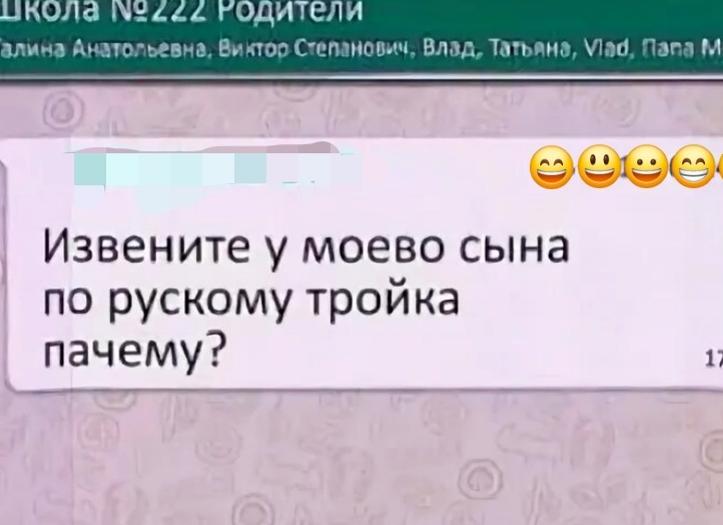Кто в школьном чате был, тот в цирке не смеется: 12 несравненных реплик родителей и учеников